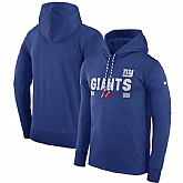 Men's New York Giants Nike Team Name Performance Pullover Hoodie Royal,baseball caps,new era cap wholesale,wholesale hats